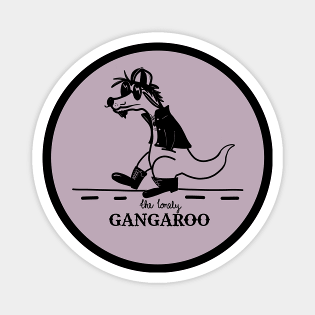 Gangaroo Magnet by moonlitdoodl